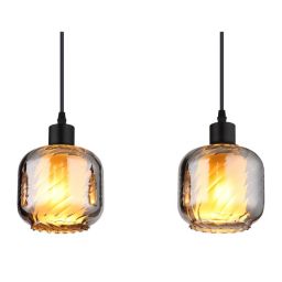 Globo Lighting Xia lampa wisząca 4x25 W czarna 15754-4H