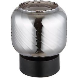 Globo Lighting Xia lampa stołowa 1x25 W czarna 15754T