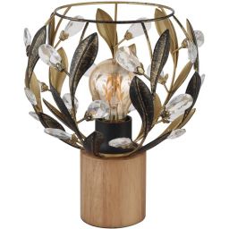 Globo Lighting Mika lampa stołowa 1x40 W złota 15759T