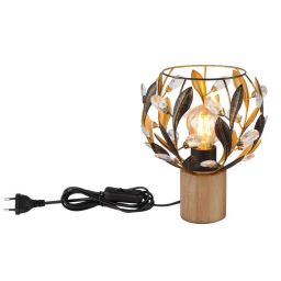Globo Lighting Mika lampa stołowa 1x40 W złota 15759T
