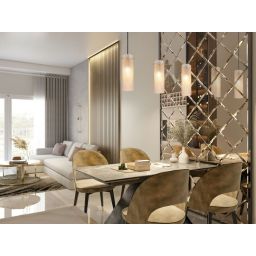 Globo Lighting Karolo lampa wisząca 3x40 W złota/bursztynowa 15775-3H