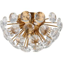 Globo Lighting Virina lampa podsufitowa 10x7 W złota 16047D