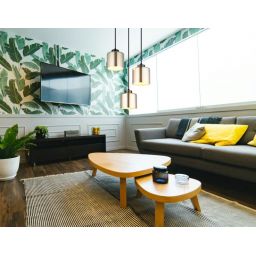 Globo Lighting Felicia lampa wisząca 3x60 W czarna/chrom 16056-3HR