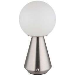 Globo Lighting Sora lampa stołowa 1x1,5 W nikiel 21029N