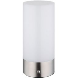 Globo Lighting Lex lampa stołowa 1x1,8 W nikiel 21040RGB