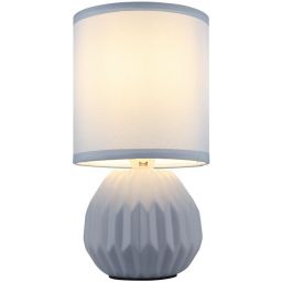 Globo Lighting Sylas lampa stołowa 1x40 W niebieska 21730B