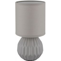 Globo Lighting Sylas lampa stołowa 1x40 W szara 21730G