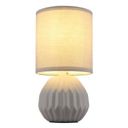 Globo Lighting Sylas lampa stołowa 1x40 W szara 21730G
