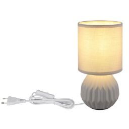 Globo Lighting Sylas lampa stołowa 1x40 W szara 21730G