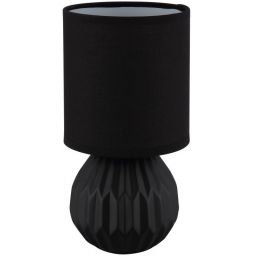 Globo Lighting Sylas lampa stołowa 1x40 W czarna 21730S