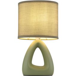 Globo Lighting Triangle lampa stołowa 1x40 W zielona 21731BG