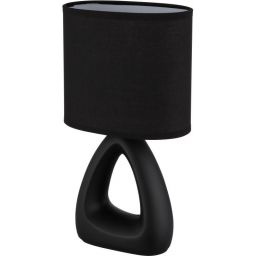 Globo Lighting Triangle lampa stołowa 1x40 W czarna 21731S