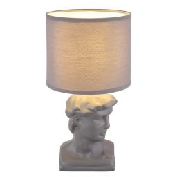 Globo Lighting Hermes lampa stołowa 1x40 W szara 21732G