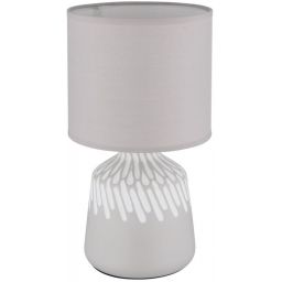 Globo Lighting Rela lampa stołowa 1x40 W szara 21733AS