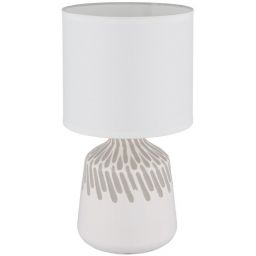 Globo Lighting Rela lampa stołowa 1x40 W biała 21733W