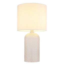 Globo Lighting Sofia lampa stołowa 1x60 W biała 21735W