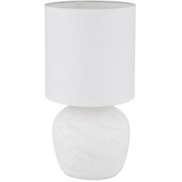 Globo Lighting Marble lampa stołowa 1x40 W biała 21739W
