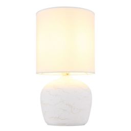 Globo Lighting Marble lampa stołowa 1x40 W biała 21739W