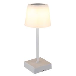 Globo Lighting Xayden lampa stołowa 1x2 W srebrna 28061SI
