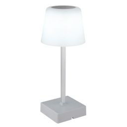 Globo Lighting Xayden lampa stołowa 1x2 W srebrna 28061SI