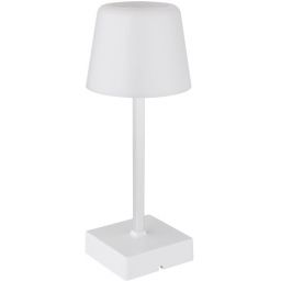 Globo Lighting Xayden lampa stołowa 1x2 W biała 28061W