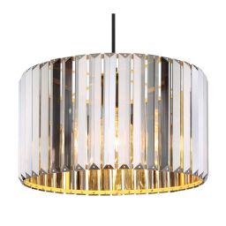 Globo Lighting Run lampa wisząca 1x60 W przydymiona 30229146