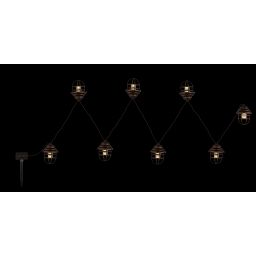 Globo Lighting Solar girlanda zewnętrzna 1x0,06 W czarny 33059-8