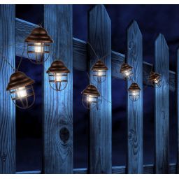 Globo Lighting Solar girlanda zewnętrzna 1x0,06 W czarny 33059-8