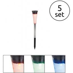 Globo Lighting Solar lampa solarna stojąca 1x0,06 W stal 33079-5