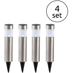 Globo Lighting Solar lampa stojąca 1x0,07 W stal 33245-4