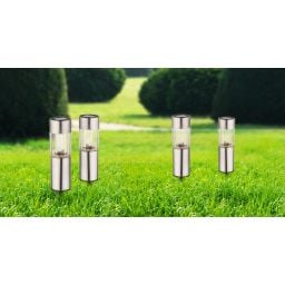 Globo Lighting Solar lampa gruntowa 1x0,06 W stal 33253-4