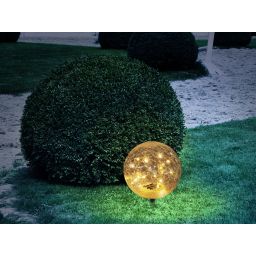 Globo Lighting Solar lampa gruntowa 1x0,06 W czarny-przezroczysta 33303