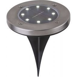 Globo Lighting Solar lampa gruntowa 1x0,1 W stal 33414