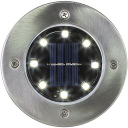 Globo Lighting Solar lampa gruntowa 1x0,1 W stal 33414