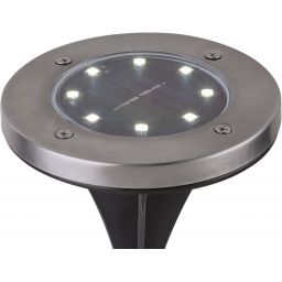 Globo Lighting Solar lampa gruntowa 1x0,1 W stal 33414