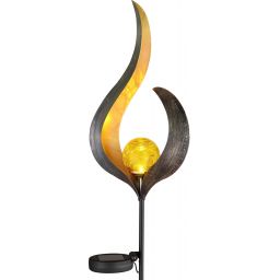 Globo Lighting Solar lampa gruntowa 1x0,06 W przezroczysta-brązowa 33465