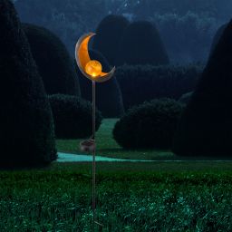 Globo Lighting Solar lampa gruntowa 1x0,06 W przezroczysta-brązowa 33466