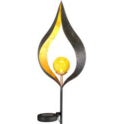 Globo Lighting Solar lampa gruntowa 1x0,06 W brązowa 33467