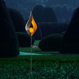 Globo Lighting Solar lampa gruntowa 1x0,06 W brązowa 33467