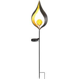 Globo Lighting Solar lampa gruntowa 1x0,06 W brązowa 33467