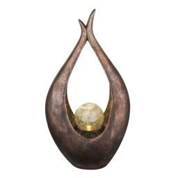 Globo Lighting Solar lampa solarna stojąca 1x0,02 W brązowa 33468