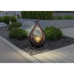 Globo Lighting Solar lampa solarna stojąca 1x0,02 W brązowa 33468