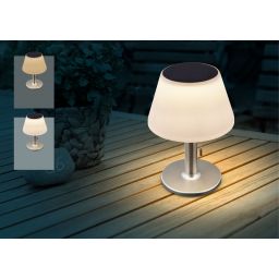 Globo Lighting Solar lampa solarna stołowa 1x1,5 W biały 33548