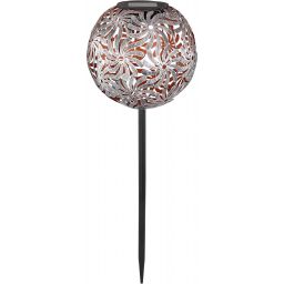 Globo Lighting Solar lampa stojąca 1x0,06 W złoty-srebrny 33632