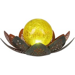 Globo Lighting Solar lampa solarna stojąca 1x0,06 W zielony/złoty 33655