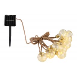 Globo Lighting Solar girlanda zewnętrzna 1x0,06 W przezroczysta 33694-10