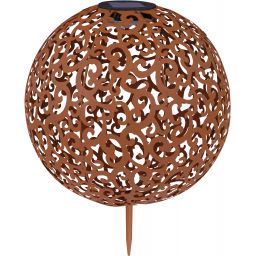 Globo Lighting Solar lampa solarna stojąca 1x0,12 W rdzawy 33744R