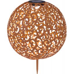 Globo Lighting Solar lampa solarna stojąca 1x0,12 W rdzawy 33744R