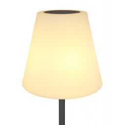 Globo Lighting Solar lampa stojąca 1x0,1 W czarny-opal 33897