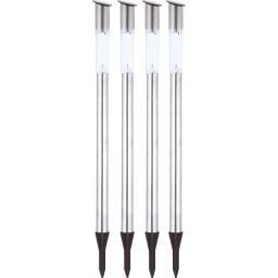 Globo Lighting Solar lampa stojąca 1x0,06 W stal 4pak 33961-4